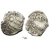 Image 1 : Potosi, Bolivia, cob 2 reales, 1682V.