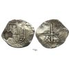 Image 1 : Bogota, Colombia, cob 8 reales, Philip IV, assayer not visible (style of assayer R, 1642-51), mintma