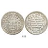 Image 1 : Brazil (Bahia mint), 320 reis, Pedro II, 1696, narrow crown.