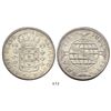 Image 1 : Brazil (Bahia mint), 960 reis, Joao Prince Regent, 1813-B, struck over a Cadiz, Spain, 8 reales, 181