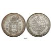 Image 1 : Brazil (Bahia mint), 960 reis, Joao Prince Regent, 1816-B, struck over a Seville, Spain 8 reales, 18