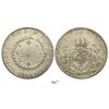 Image 1 : Brazil (Rio mint), 960 reis, Pedro I, 1824-R, struck over a Lima, Peru, "Peru Libre" 8 reales, 1822J
