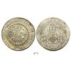 Image 1 : Brazil (Rio mint), 960 reis (large digits, rare), Pedro I, 1825-R, struck over a Spanish or Spanish