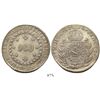 Image 1 : Brazil (Rio mint), 960 reis, Pedro I, 1826-R, struck over a Spanish or Spanish colonial bust 8 reale