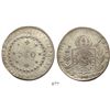 Image 1 : Brazil (Rio mint), 960 reis, Pedro I, 1826-R, struck over a Mexican Republic cap-and-rays 8 reales.