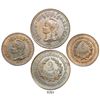 Image 1 : Lot of 2 Central American Union bronze essais (2c and 1c) of 1889.