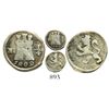 Image 1 : Bogota, Colombia, 1/4 real, Charles IV, 1802, ex-Ortiz Murias.