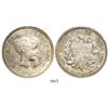 Image 1 : Cuba, "souvenir" peso, 1897, wide date, PAT. 97 on truncation, encapsulated NGC MS 62.