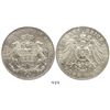 Image 1 : Hamburg, German States, 5 mark, 1898-J, encapsulated PCGS MS63.
