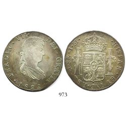 Guanajuato, Mexico, bust 8 reales, Ferdinand VII, 1822JM.