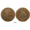 Image 1 : Portugal, bronze 40 reis, Joao VI, 1824, encapsulated NGC AU 55 BN, finest known in NGC census.
