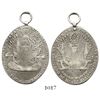 Image 1 : Buenos Aires, Argentina, oval silver medal with loop (military award), Battle of Arroyo Cayasta unde
