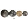 Image 1 : Lot of four small to medium-sized iron cannonballs.