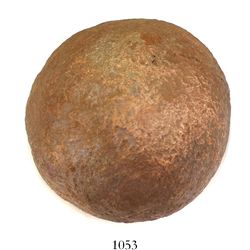 Small bronze cannonball.