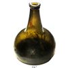 Image 1 : Dutch glass "onion" bottle, intact, rare as from this wreck.