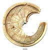 Image 1 : Bone sundial, Spanish colonial (1500s-1600s), rare.