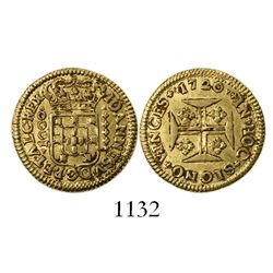 Lisbon, Portugal, 1000 reis, Joao V, 1720.