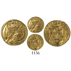 Lisbon, Portugal, 400 reis, Joao V, 1726.