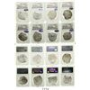 Image 1 : Lot of 8 Mexico City, Mexico, cob 8 reales, Philip II and III, assayers F or D where visible, all Gr