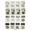 Image 1 : Lot of 8 Potosi, Bolivia, cob 8 reales, Philip II and III, assayers B, R, Q, M and T, all Grade 2.