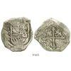 Image 1 : Mexico City, Mexico, cob 8 reales, Philip IV, assayer P.