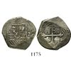 Image 1 : Mexico City, Mexico, cob 2 reales, Philip IV, assayer P (1660s).