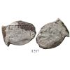 Image 1 : Mexico City, Mexico, cob 4 reales, Philip V, assayer not visible (J), scarce error with denomination