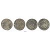 Image 1 : Lot of 2 Mexico City, Mexico, pillar 4 reales, Philip V, 1740MF, narrow date.