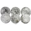 Image 1 : Lot of 3 French ecus of Louis XV, various dates and mints (1727-B, 1727-T and 1728-C).