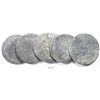 Image 1 : Lot of 5 French ecus of Louis XV, various dates and mints (where visible).
