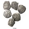 Image 1 : Lot of 6 Potosi, Bolivia, cob 1R of Philip V, various dates and assayers.