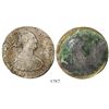 Image 1 : Lima, Peru, bust 8 reales, Charles IV, 1800(IJ), partially uncleaned.