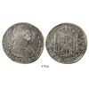 Image 1 : Mexico City, Mexico, bust 8 reales, Charles IV, 1803FT.