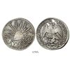 Image 1 : San Luis Potosí, Mexico, cap-and-rays 8 reales, 1833JS.