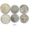 Image 1 : Lot of 3 silver coins from 1900s wrecks/salvages: Elingamite (1902), "Manila Bay" (1942) and SS John