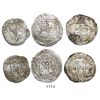 Image 1 : Lot of 3 Mexico City, Mexico, minors of Charles-Joanna, "Late Series": 2R assayer O, 1R assayer L, a