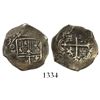 Image 1 : Mexico City, Mexico, cob 1 real, (16)09, assayer not visible, rare.