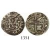 Image 1 : Lima, Peru, cob 1/2 real, Philip II, assayer Diego de la Torre, oD to left, * to right.