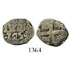 Image 1 : Lima, Peru, cob 1/2 real, 1725, Louis I (rare).