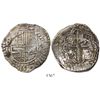 Image 1 : Potosi, Bolivia, cob 8 reales, Philip III, assayer R (curved leg).