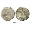 Image 1 : Potosi, Bolivia, cob 1 real, Philip II, assayer A.
