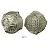 Image 1 : Potosi, Bolivia, cob 8 reales, 1704Y.