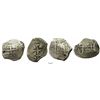 Image 1 : Lot of 2 Potosi, Bolivia, cob 8 reales of the late chunky style: 175(?)q and 1764V-(Y).