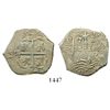 Image 1 : Potosi, Bolivia, cob 2 reales, 1670E.
