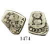 Image 1 : Guatemala, cob 1 real, 1739J.