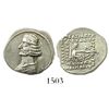 Image 1 : Kingdom of Parthia, AR drachm, Mithridates III (57-54 BCE).