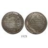 Image 1 : Brazil (struck in Lisbon), 160 reis, Maria I and Pedro III, 1785.