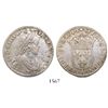 Image 1 : France (Paris mint), 1/2 ecu, Louis XIV, 1644-A.