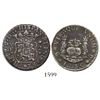 Image 1 : Mexico City, Mexico, pillar 2 reales, Philip V, 1736MF, with one chopmark as from circulation in the