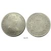Image 1 : Lima, Peru, bust 8 reales, Ferdinand VII, 1817JP, narrow date.